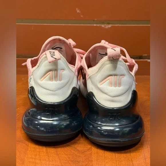 Nike Air Max 270 Pink and Black Sneakers - Picture 3 of 12